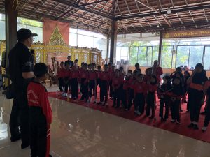 Keseruan Outbound Anak SD Kedungpari di Asriloka Wonosalam