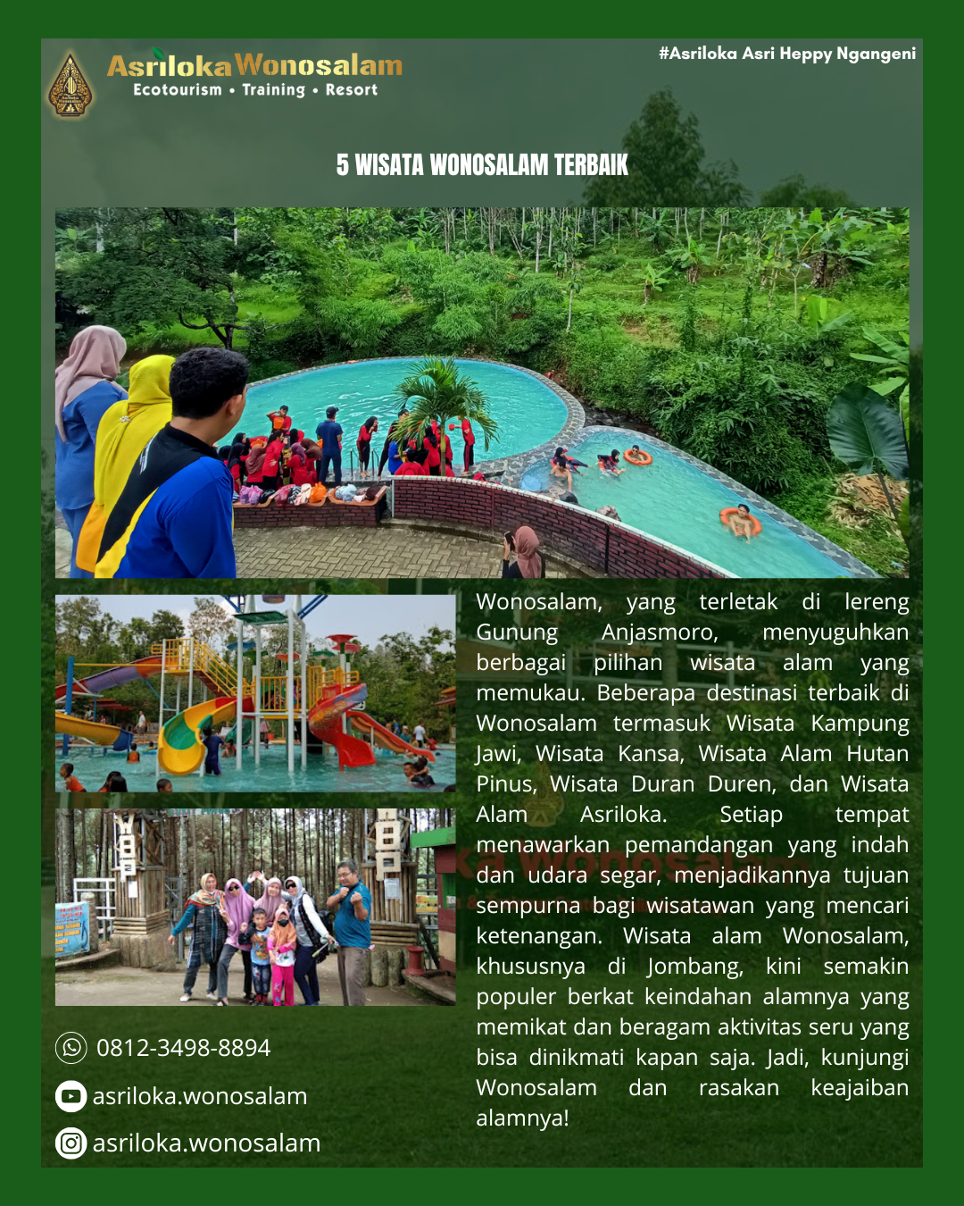 5 Wisata Wonosalam Terbaik